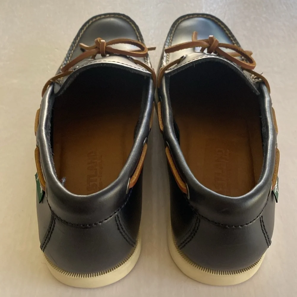 EASTLAND Yarmouth 1955 Men's Black Leather Loafers Size 8D